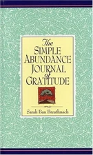 Simple Abundance Journal of Gratitude Hardcover Sarah Ban Breathn