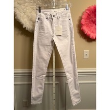 KANCAN WHITE HIGH RISE SUPER SKINNY JEANS SIZE 26/5 NWT