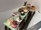 MINIATURE BAKED GOODS LOT - Tables and Rug Included — photo 4