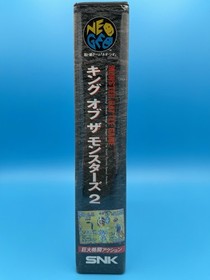 SNK Neo Geo AES King of The Monsters 2 CIB Authentic Japan game - US Seller!