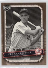 2005 Upper Deck Classics Frank Crosetti #36 0pl9
