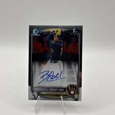 2025 Bowman Draft - Chrome Prospect Autographs Brady Ebel #CPA-BE (AU, RC)