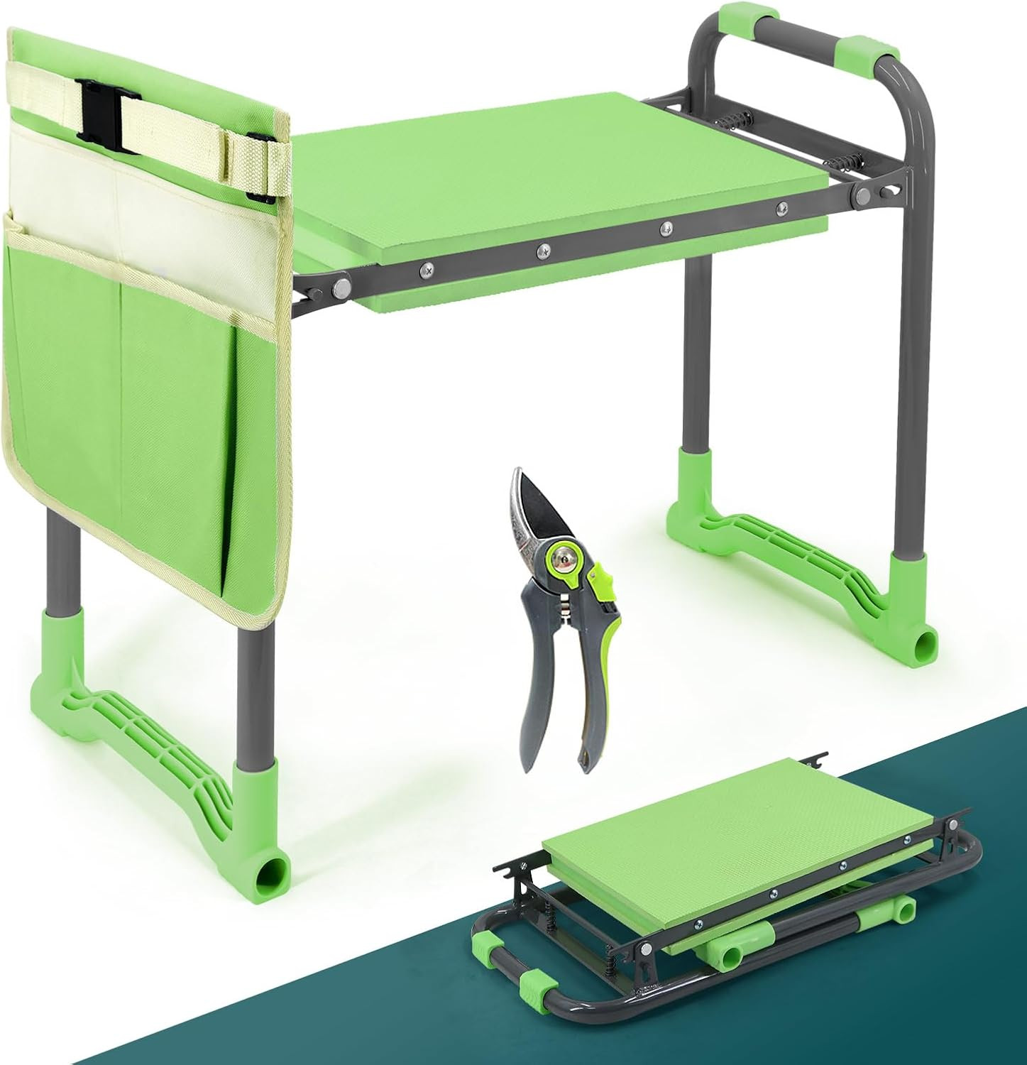 Regalo per Giardinieri: Inginocchiatoio e Sedile 2-in-1 Portatile