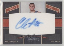 2010-11 Timeless Treasures Rookie Recruits 123/299 Cole Aldrich #111 Auto 14eu