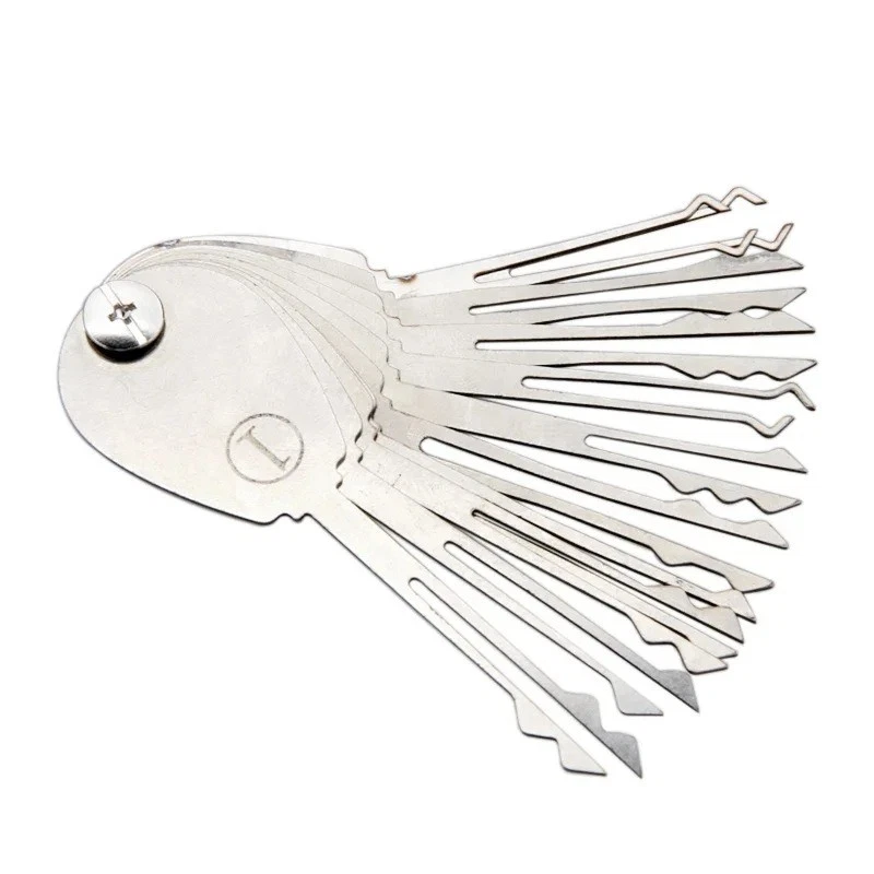 Foldable Car Lock Double Sided Opener Practice Locksmith Equipment Tool - Image 3 of 4