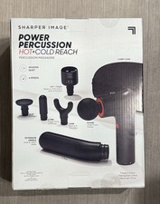 Sharper Image Power Percussion Hot  Cold Reach Percussion Massager. Brand NEW