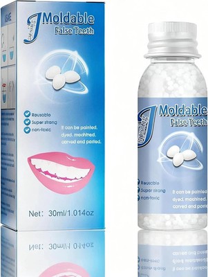 Resin False Teeth Solid Glue Temporary Tooth Gap Filler Tooth Repair Moldable US
