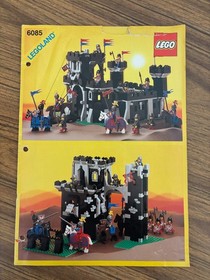 LEGO Castle: Black Monarch's Castle (6085) with figures and instructions