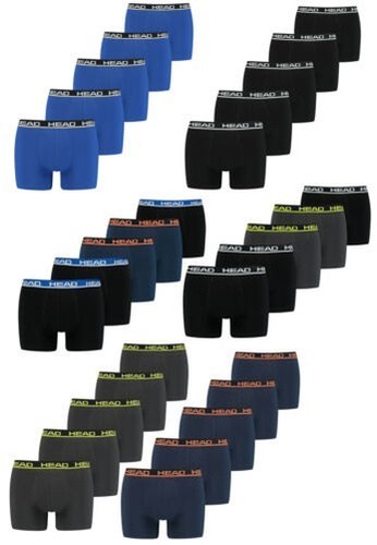 H.I.S Basic Boxer a Pantaloncino (Pacco da 5) Uomo