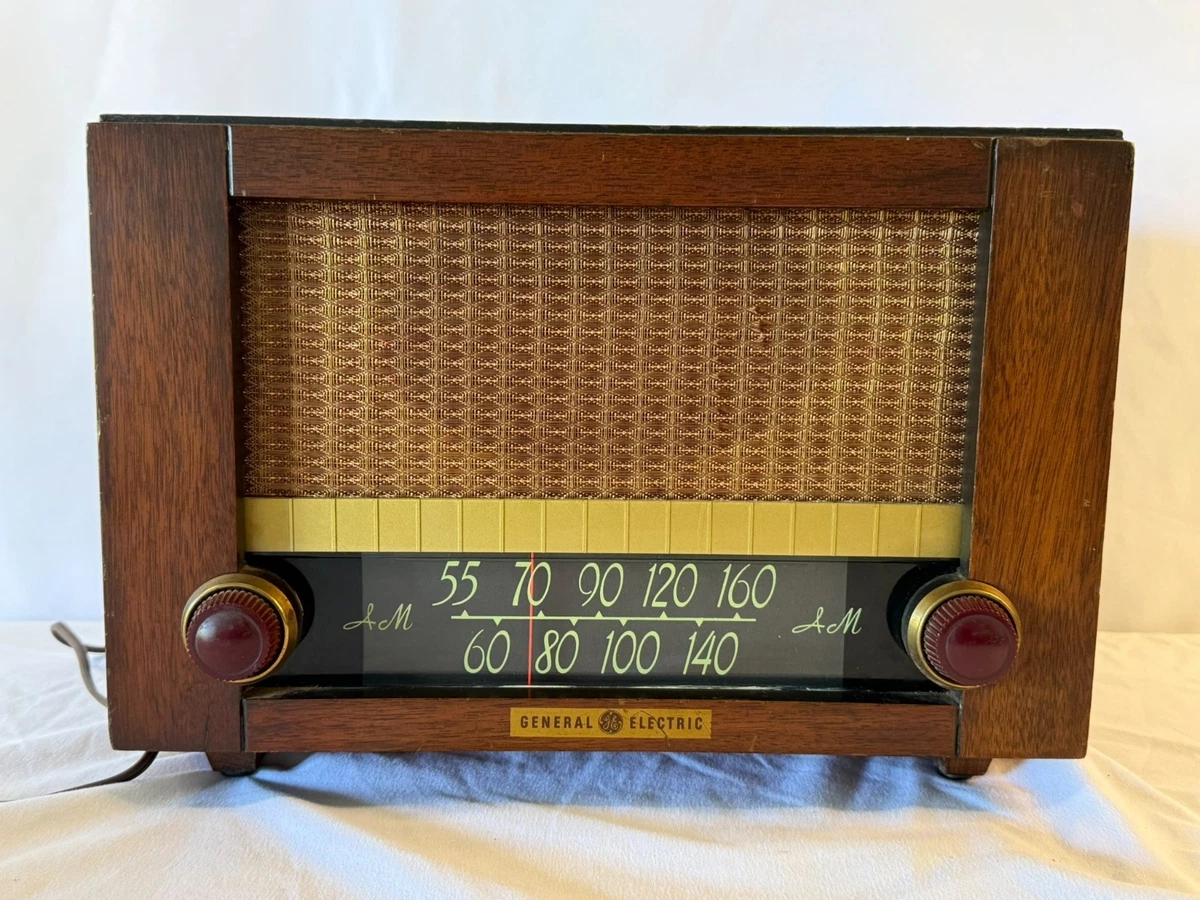 Ge Tube Radio In Collectible Tube Radios 1950-1959 for sale | eBay