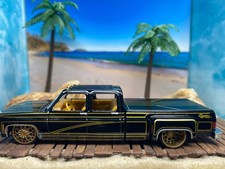 1977 Chevrolet Cheyenne Super 30 Custom Wheels Truck 164 Scale Loose Read V2