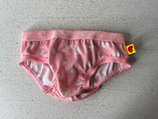 Build A Bear BAB Light Pink Underwear White Hearts EXCELLENT