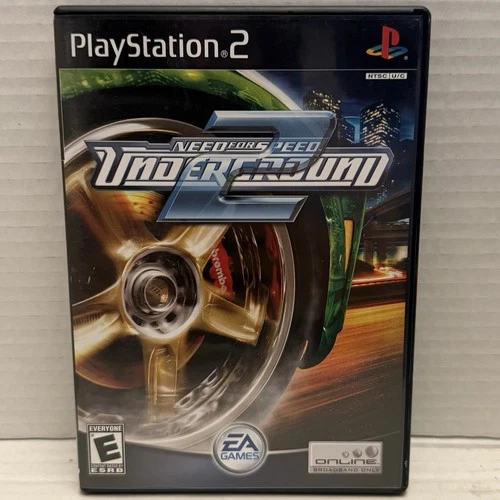Need for Speed: Underground 2 (Sony PlayStation 2, 2004) Complete, CIB - Tested