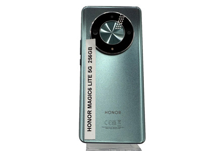 HONOR Magic6 Lite 5G - 256 GB - Cyan Lake - mit Gebrauchsspuren