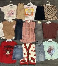 Huge Lot Girls Size 7/8 Clothes Winter 7 8 Mudd Zara Jeans H M Disney Sweater M