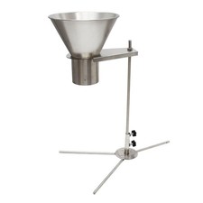 INTBUYING Tramoggia Alimentazione Acciaio Inox Imbuto Stand Food Grade Cucina 8 cm