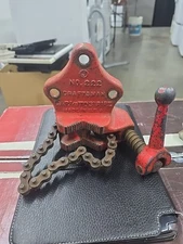 Vintage Craftsman No. 222 Chain Pipe Vise 1/8”- 3” Capacity USA Original 