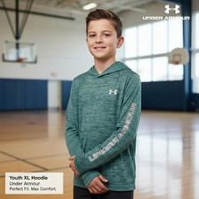 Under Armour Youth XL Hoodie Green