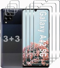 Samsung Galaxy A42 5G Tempered Glass 9H for Camera Lens and Screen 3 3 Pack