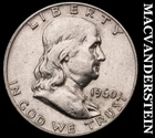 1960-D Franklin Half Dollar- Silver Better Date No Reserve #i3540