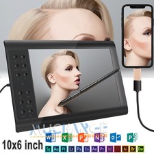 Artist 10"x6'' Graphic Drawing Tablet Large Art Painting Area  Battery-free pen