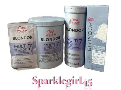 Wella Blondor Multi Blonde Hair Lightener Powder. Choose Your size ! NEW! FRESH!