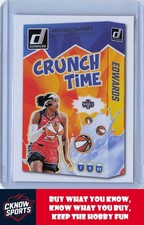 2025 Donruss WNBA #4 Aaliyah Edwards Crunch Time Washington Mystics