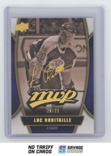 2013-14 Upper Deck MVP Super Script Luc Robitaille /25 #50 Los Angeles Kings