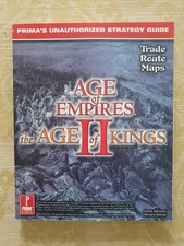 Age of Empires II: The Age of Kings - Prima Unauthorized Strategy Guide RARE VGC