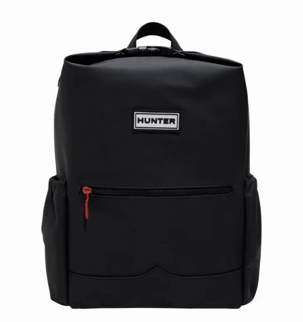 NEW Hunter Waterproof Backpack Black Rolltop Laptop Bag 14" Minimalist