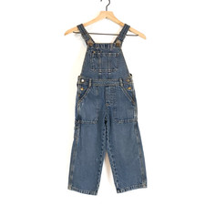 Genuine Kids Osh Kosh Pants Overalls SIZE 4T Blue Denim Jean Boys Girls Unisex