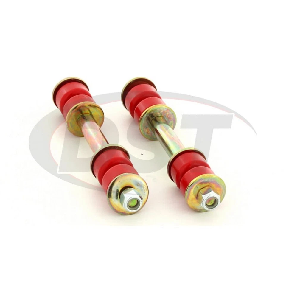 Conjunto de elos de extremidade Prothane para Oldsmobile F85 1964-1972 | Universal | Vermelho - Imagem 2 de 4