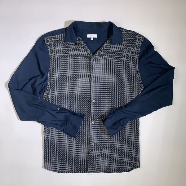 Men Armani Shirt Navy 42