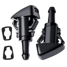 2PCS 4805742AB Windshield Washer Nozzles Kit Compatible with Ram Dodge Jeep Chry