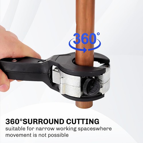 Ratchet Pipe Cutter 8-29mm Tube Cutter Wheel for Copper PVC Aluminum