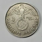 1937 Germany 2 Reichsmark — photo from another recent sale