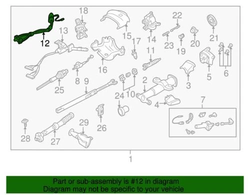 正品通用 1997 - 2002 雪佛兰 GMC Oldsmobile P30 P300 点火开关 26061329 — 第 2/2 张图片