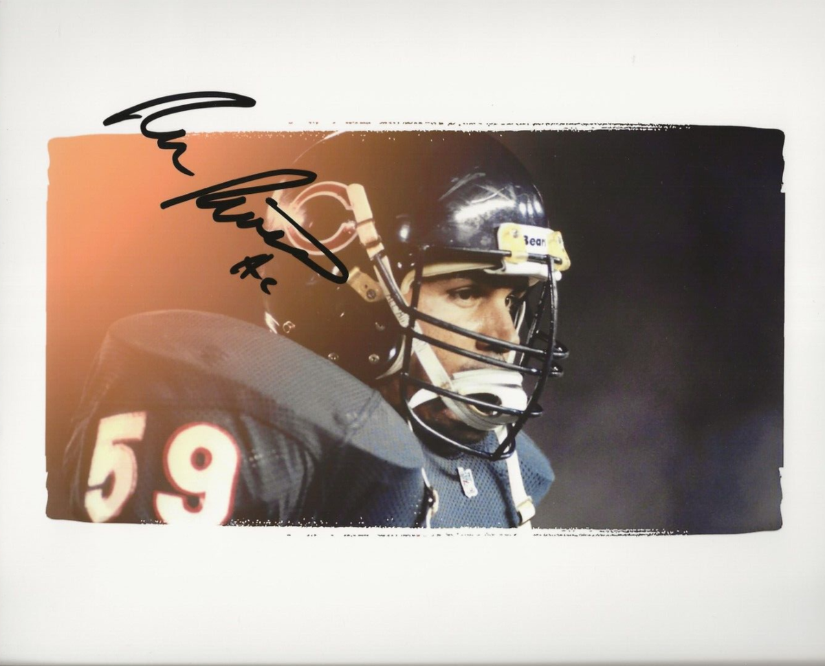 Ron Rivera Washington Panthers Bears signed NFL football proof Beckett COA autographed Ron Rivera Washington Panthers Bears signed NFL football proof Beckett COA autographed