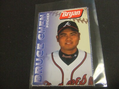 1999 Bryan Foods (Perforated) Bruce Chen -Atlanta Braves-
