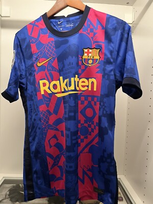 NIKE PEDRI FC BARCELONA UEFA CHAMPIONS LEAGUE THIRD JERSEY 2021/22