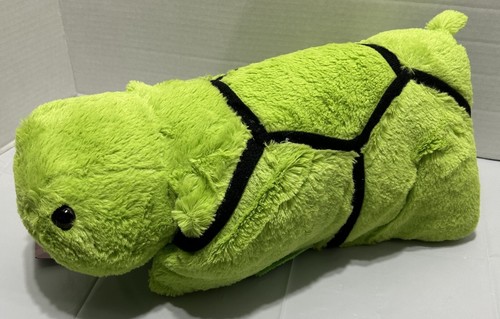 Cuddlee Pets Plüschtier Kissen Spielzeug Schildkröte Grün/Schwarz Neu - Bild 2 von 5