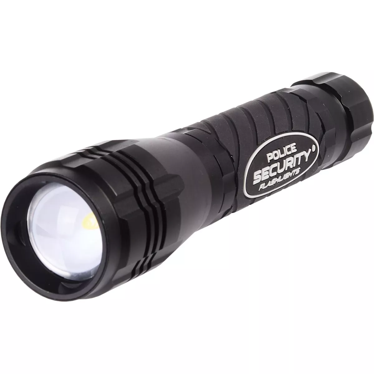 Police Security Elite 1000-Lumen 5 Modes LED Flashlight (AA Battery  Included) in the Flashlights department at