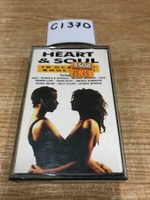 Heart  Soul 18 Classic Soul Cuts Various Artists Cassette Tape