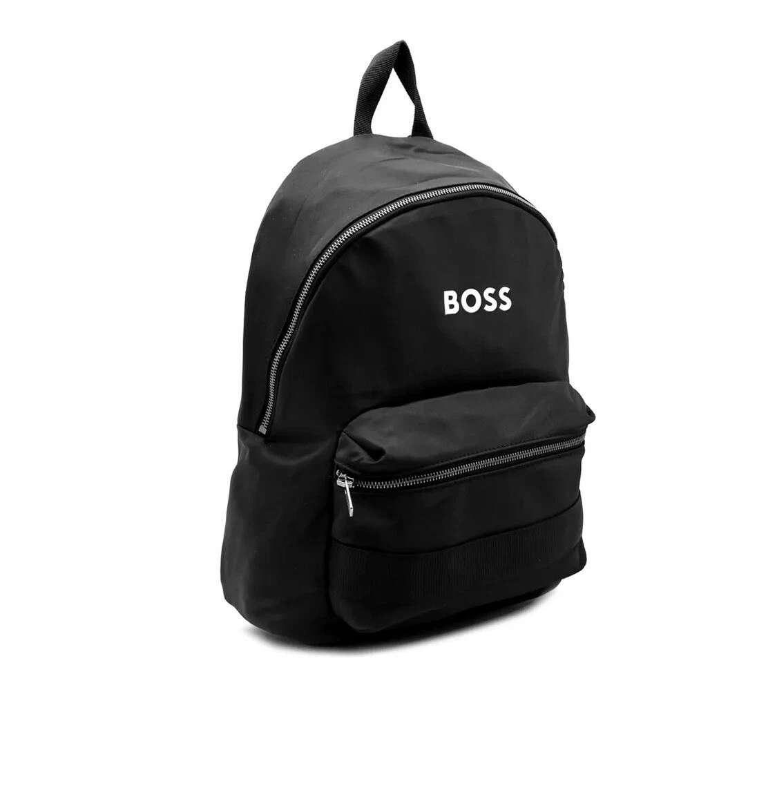 Hugo Boss J20334 09B Men s Logo Backpack Black Boys School Bag