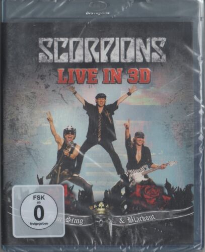 Scorpions Live in 3D Blu Ray NEU Loving You On Sunday Morning Still Loving You - Afbeelding 1 van 2