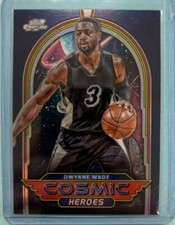2023/24 Topps Chrome Cosmic Dwayne Wade Cosmic Heroes Refractor Case Hit SP