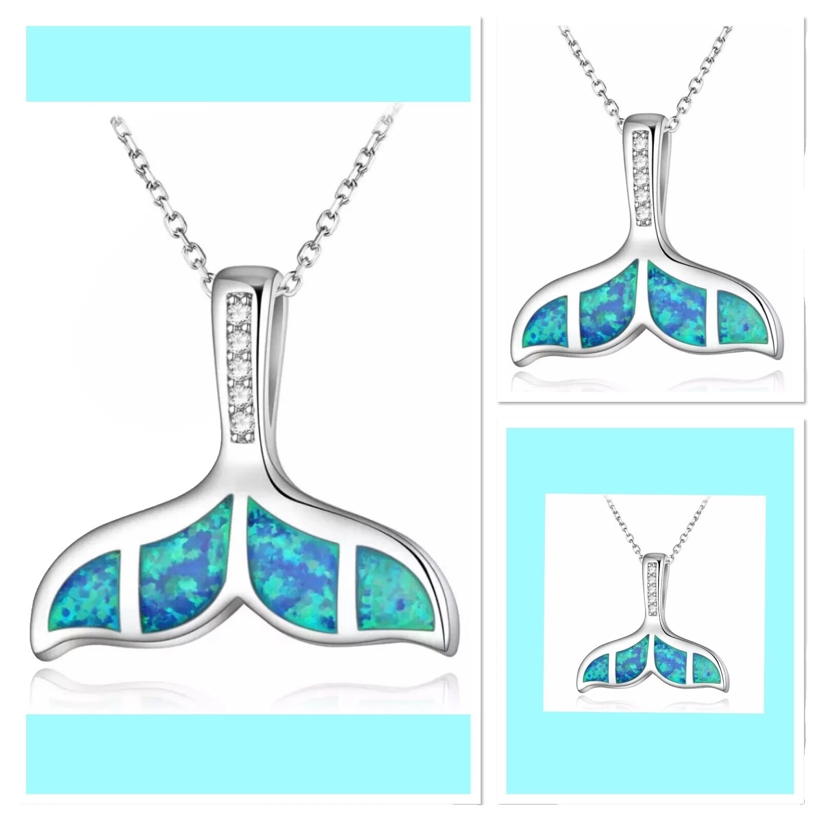 Collares y colgantes De moda Acrílico Opal