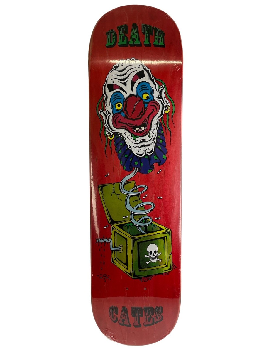 Dan Cates Jack in the Box Clown Pro deck RED Death