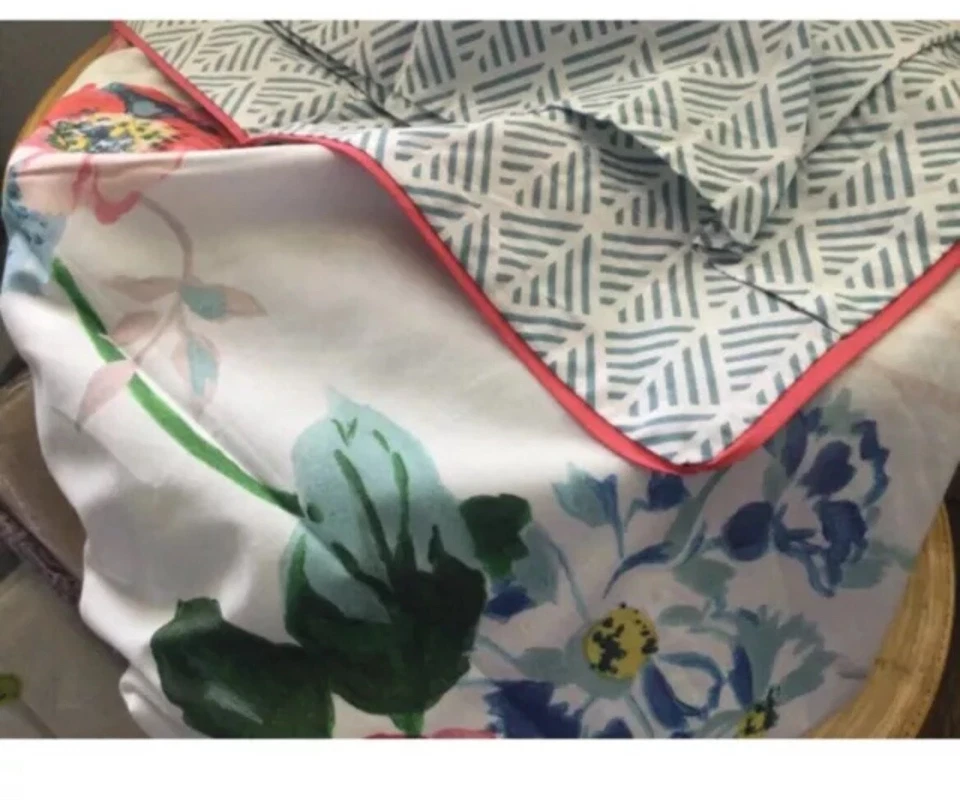 Anne De Solene MADELINE One Boudoir Sham Floral/Geometric Pattern. New! - Image 4 of 4