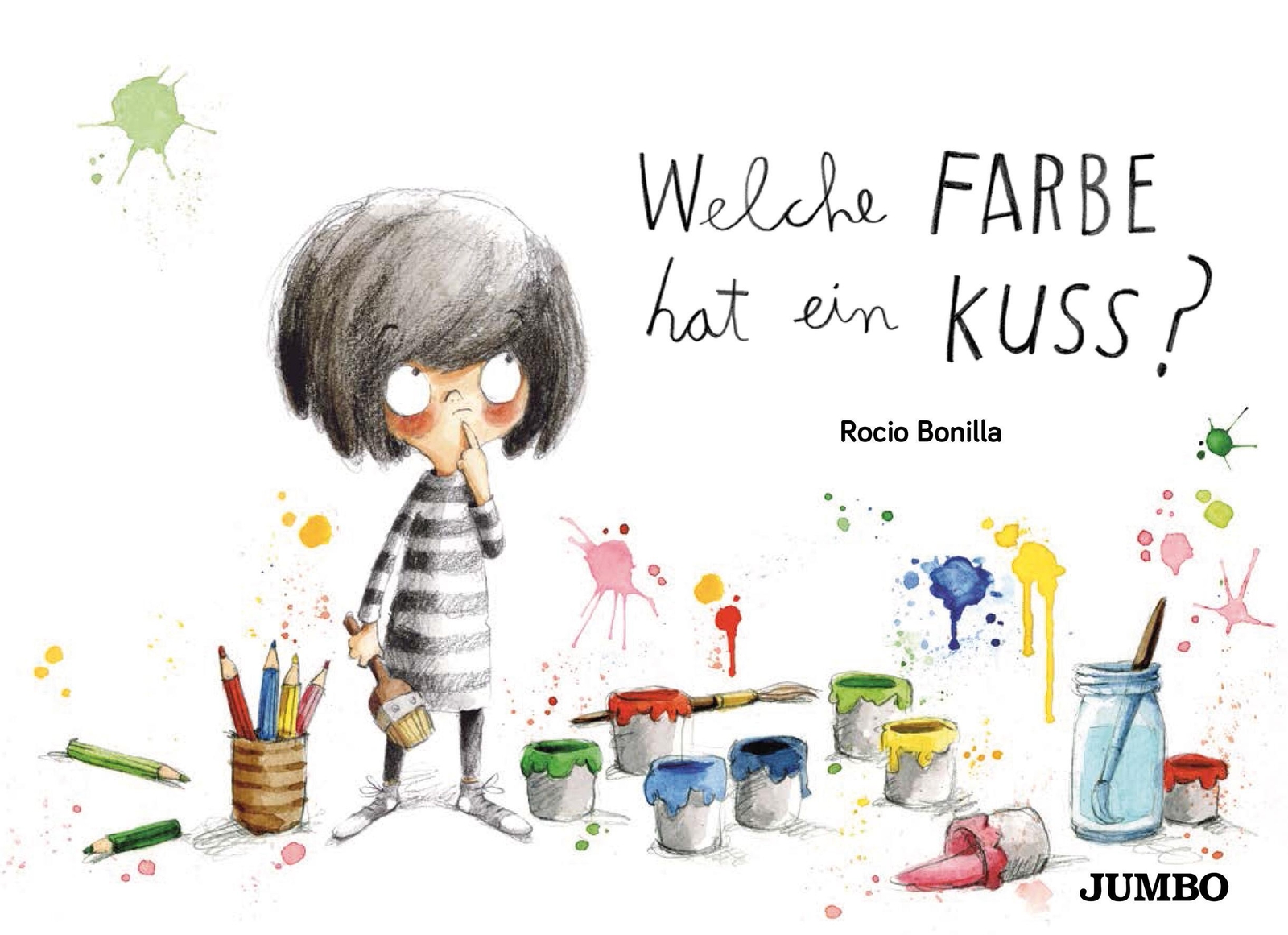 Thumbnail - Welche Farbe Hat Ein Kuss? Rocio Bonilla Buch 24 S. Deutsch 2020
